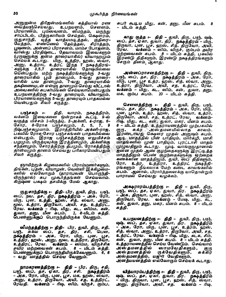 Panchangam